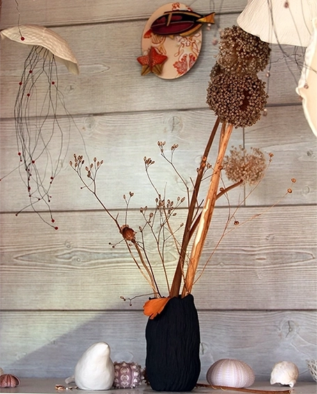 À l'atelier - Au creux des mains - Emmanuelle Cadoret, céramiste